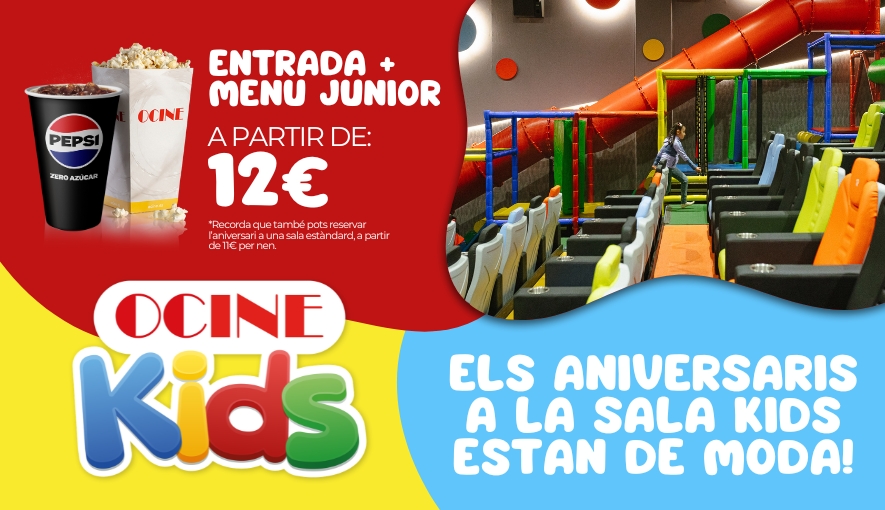 Aniversari Ocine Màgic Sala Kids