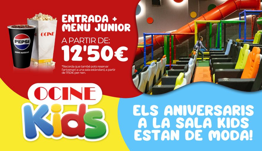 Aniversari Ocine Màgic Sala Kids