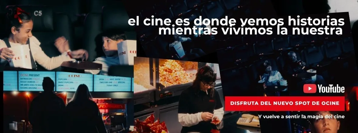 El cine es donde vemos historias mientras vivimos la nuestra