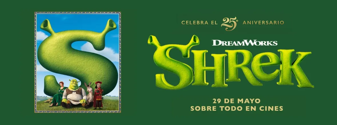 SHREK 25 ANIVERSARIO